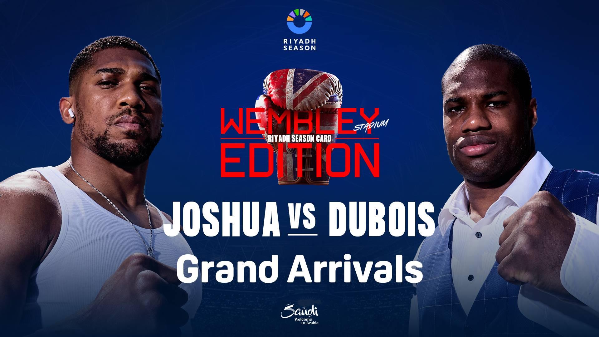 Anthony Joshua and Daniel Dubois Did Open Workout For Their Boxing Match